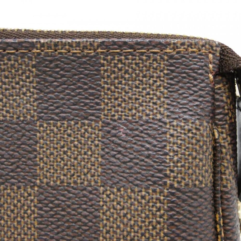 LOUIS VUITTON Authentic Brown Damier Pochette Pouch - Picture 5 of 7